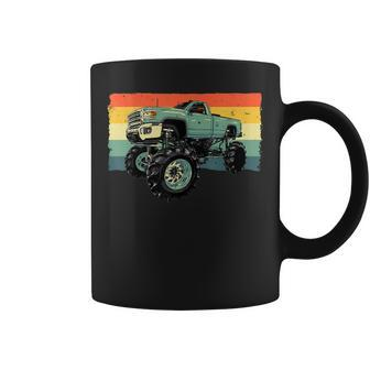 Cool Monster Truck For Men Women Toddler Big Monster Trucks Coffee Mug - Seseable