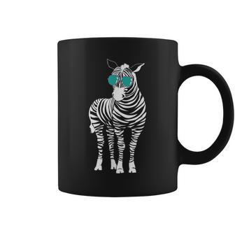 Cool Sunglasses Zebra - Zookeeper Wildlife Animal Lover Coffee Mug | Mazezy