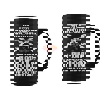 Cool Trap Shooting For Men Dad Grandpa Skeet Target Shooter Coffee Mug - Thegiftio UK