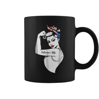 Cool Veteran Wife T Gift For Women Men Coffee Mug | Mazezy