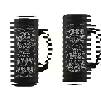Cool Vintage Dads Have Tattoos And Beards Awesome Dads Coffee Mug | Mazezy