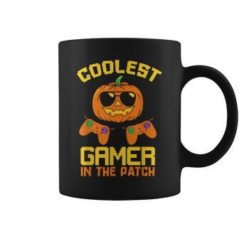 Coolest Gamer In The Patch Pumpkin Funny Halloween V2 Coffee Mug - Thegiftio UK