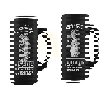 Coolest Hedgehog Grandpa Funny Pet Grandfather Coffee Mug | Seseable CA