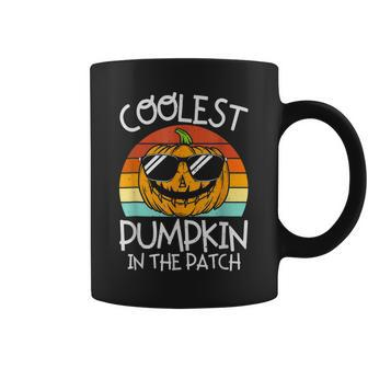 Coolest Pumpkin In The Patch Toddler Boys Halloween V4 Coffee Mug - Thegiftio UK