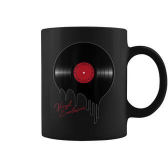 Coolest Retro Melted Vinyl Exclusive Record Vintage Music Coffee Mug | Mazezy