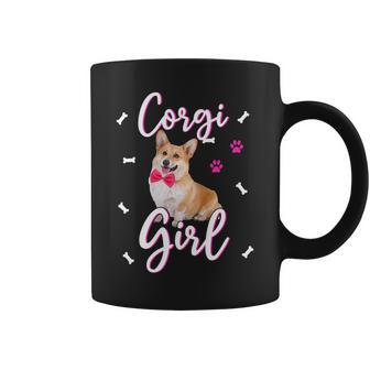 Corgi Dog Corgis Girl Women Puppy Mom Dog Mama Paws Pet Owner Coffee Mug - Monsterry CA