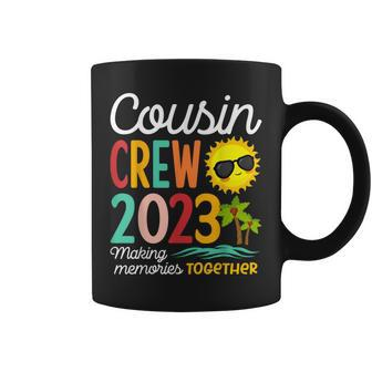 Cousin Crew 2023 Summer Vacation Beach Family Trip Matching Coffee Mug | Mazezy
