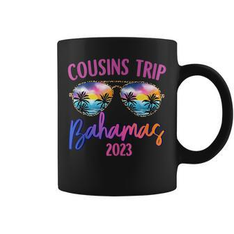 Cousins Trip Bahamas 2023 Sunglasses Summer Vacation Coffee Mug | Mazezy