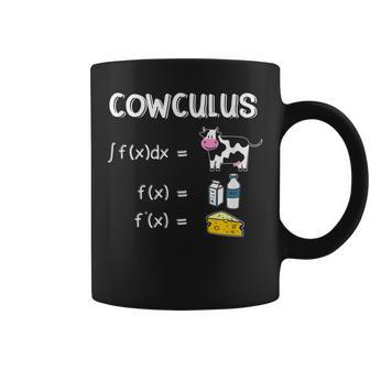 Cowculus Cow Math Nerdy Student Teacher Mathematician Coffee Mug - Seseable