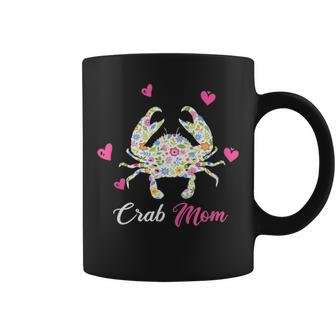 Crab Mom Funny Animal Gift For Mothers Day Coffee Mug - Seseable