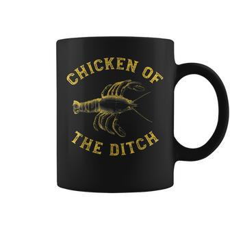 Crawfish Chicken Ditch Retro Cajun Food Gift Coffee Mug | Mazezy