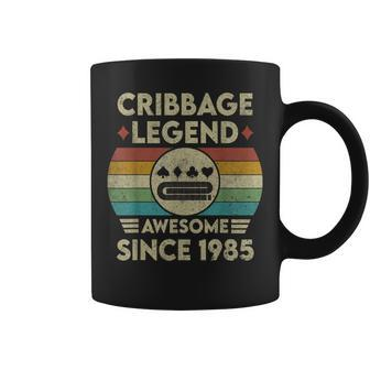 Cribbage Legend 37 Jahre Alt Fantastisch Seit 1985 Cribbage Tassen - Seseable