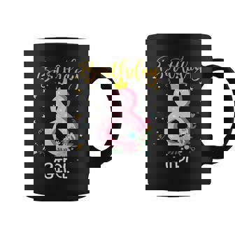 Crown 8Th Birthday For Girls Eight Year Old Girl Birthday Coffee Mug - Thegiftio