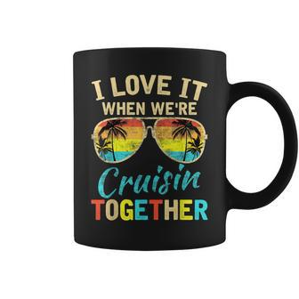 Cruise Ship Vacation Friends Buddies Couples Girl I Love It Coffee Mug | Mazezy DE