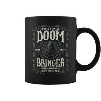 Cthulhu Worlds Finest Doom Bringer Cosmic Horror Cthulhu Coffee Mug | Mazezy