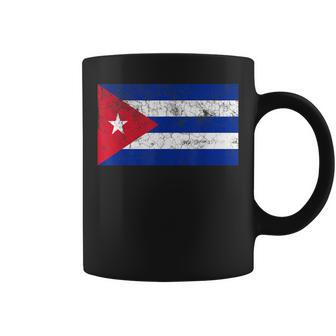 Cuban Flag T Cuba Vintage Pride Men Women Kids Gift Coffee Mug - Seseable