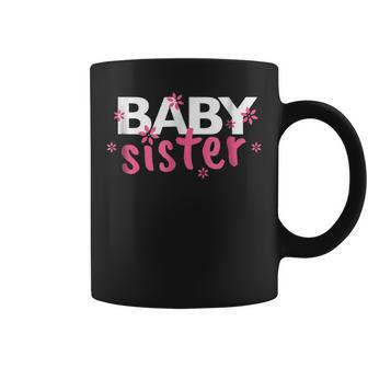 Cute Baby Sister Sibling Set Coffee Mug | Mazezy