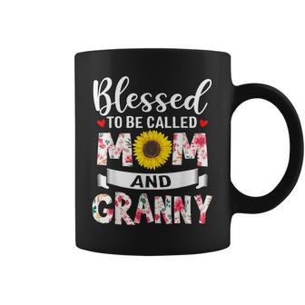 Cute Blessed To Be Called Mom And Granny Mothers Day Coffee Mug - Thegiftio UK