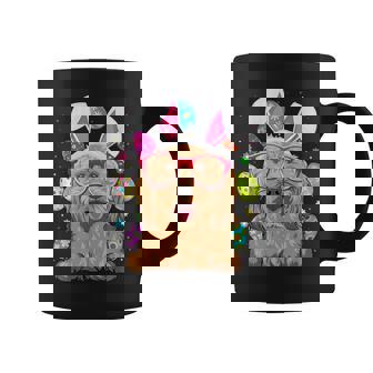Cute Bunny Cockapoo Dog Face Easter Eggs Easter Day Coffee Mug | Mazezy
