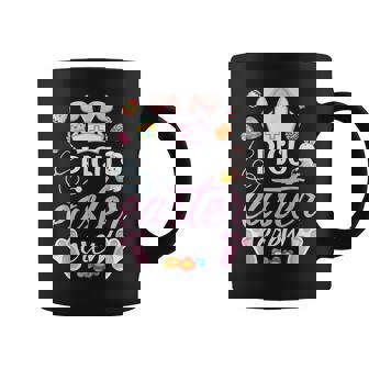 Cute Bunny Face Easter Eggs Happy Day Picu Nurse Easter Crew Coffee Mug | Mazezy
