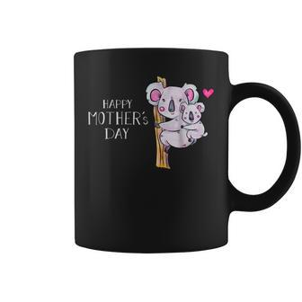Cute Cartoon Koala Bear Australian Mama Mother Day T-Shirt Coffee Mug | Mazezy