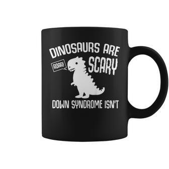 Cute Dinosaur World Down Syndrome Day T Shirt Women Kids Coffee Mug | Mazezy