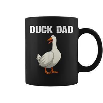 Cute Duck Design For Dad Men Waterfowl Bird Pet Duck Lovers Coffee Mug | Mazezy