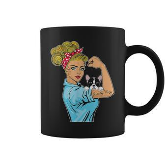 Cute French Bulldog Mom Funny Frenchie Gift Women Coffee Mug - Seseable