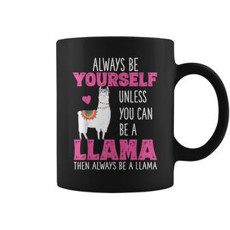 Cute Funny Llama Llamas Lover Girls Women Coffee Mug - Seseable