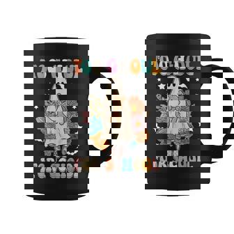 Cute Halloween Teacher School Ghouls Groovy Trick Or Teach V4 Coffee Mug - Thegiftio