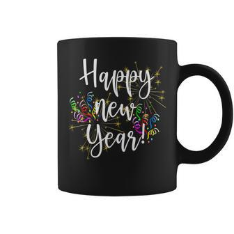 Cute Happy New Year Day Eve Party Fireworks Confetti Costume Coffee Mug - Thegiftio UK