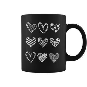 Cute Heart Happy Valentines Day Love Couple Men Women Coffee Mug - Seseable