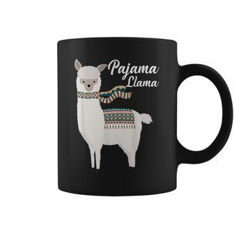 Cute Pajama Llama Bed Time Llama Pajama Coffee Mug - Seseable