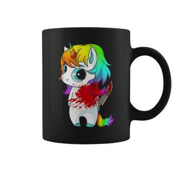 Cute Sweet But Psycho Humor Wife Mom Gift Horror Goth Punk Coffee Mug - Seseable