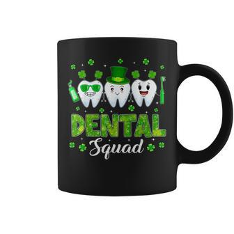 Cute Tooth Leprechaun Hat Dental Squad St Patricks Day Coffee Mug - Seseable
