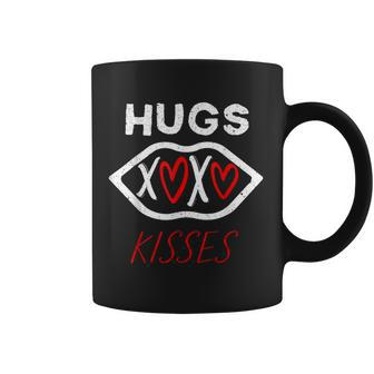 Cute Xoxo Hugs Kisses Valentines Day Couple Matching Coffee Mug - Seseable