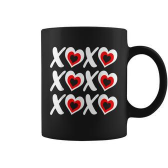 Cute Xoxo Valentines Day Heart Men Women Couples Matching Coffee Mug - Seseable