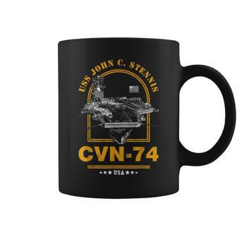 Cvn-74 Uss John C Stennis Coffee Mug - Seseable