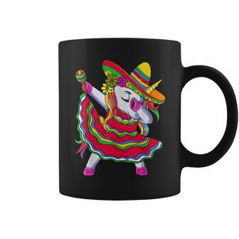 Dab Unicorn Cinco De Mayo Toddler Girls Kids Women Mexican Coffee Mug | Mazezy