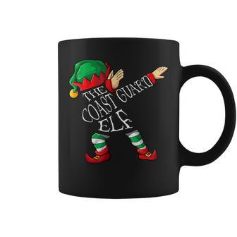 Dabbing Coast Guard Elf Christmas Coffee Mug - Seseable