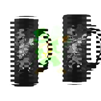 Dabbing Leprechaun St Patricks Day Irish Dab Dance Coffee Mug - Seseable