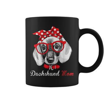 Dachshund Mom For Doxie Wiener Lovers Mothers Day Gift Coffee Mug - Seseable