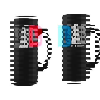 Dad And Guns Collection Red White And Blue Gift For Mens Coffee Mug | Mazezy