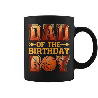 Dad Basketball Birthday Boy Family Baller B-Day Party Coffee Mug - Thegiftio UK