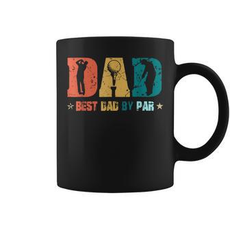 Dad Best Papa By Par Fathers Day Golf Golf Lover Gift Coffee Mug | Mazezy