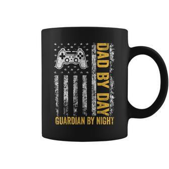 Dad By Day Guardian By Night Video Games Lover Coffee Mug | Mazezy