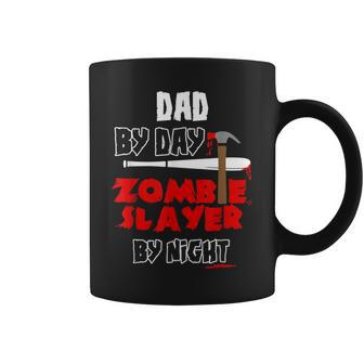 Dad By Day Zombie Slayer By Night Halloween Costume Coffee Mug | Mazezy