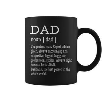 Dad Definition Daddy Fathers Day Gifts - Men Coffee Mug - Seseable