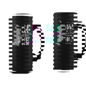 Dad Dinosaur Family Matching Birthday Girls Party Daughter Coffee Mug - Thegiftio