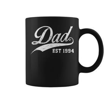 Dad Established 1994 Fathers Day Gift For Mens Coffee Mug | Mazezy